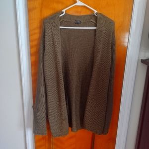 Michael Kors olive green cardigan, size medium, NWOT